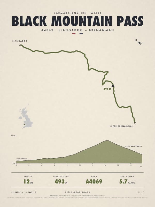 BLACK MOUNTAIN PASS print