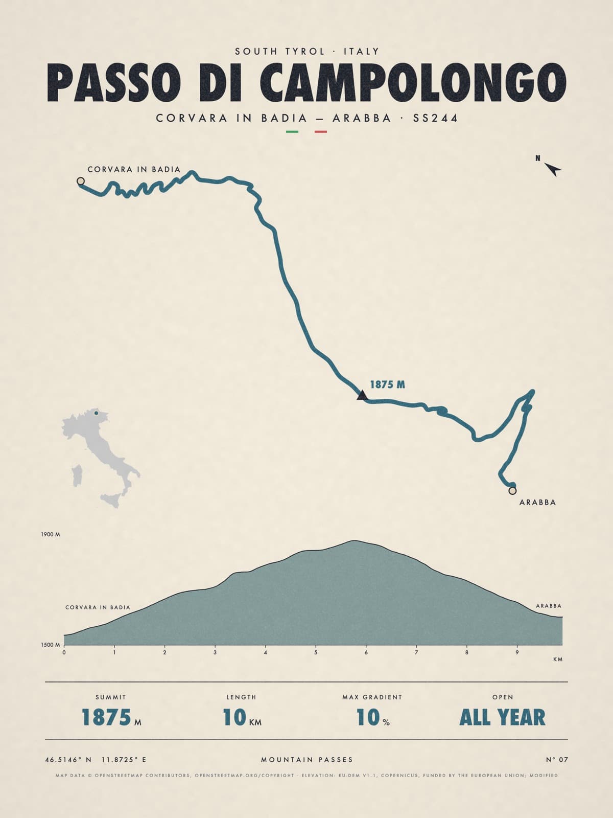 PASSO DI CAMPOLONGO print