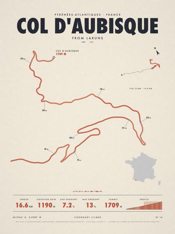 COL D'AUBISQUE print
