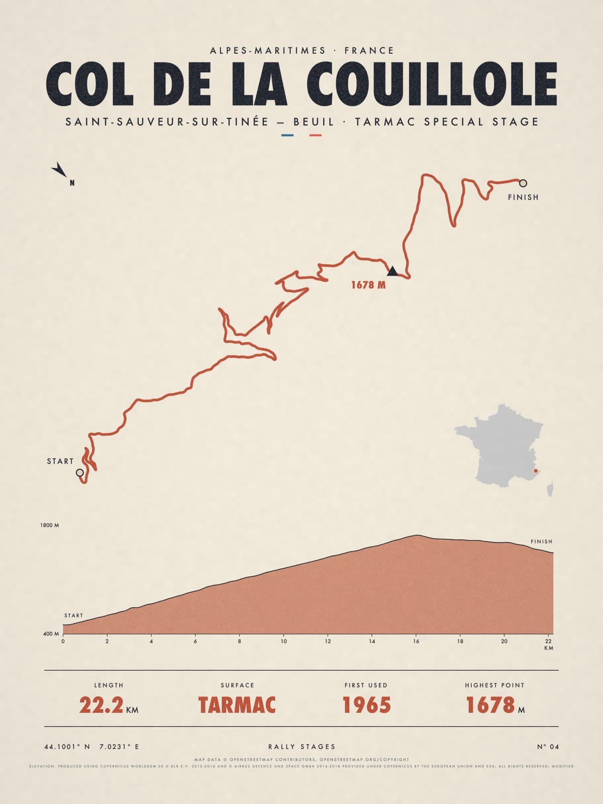 COL DE LA COUILLOLE print