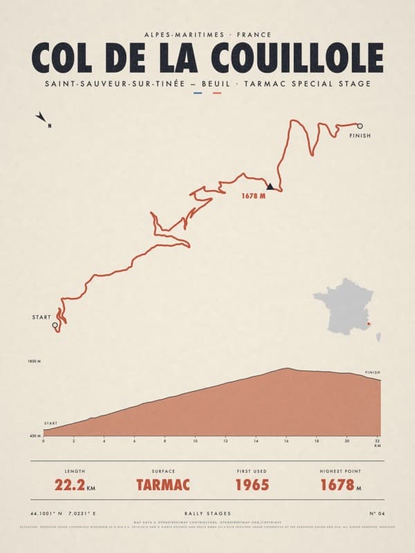 COL DE LA COUILLOLE print