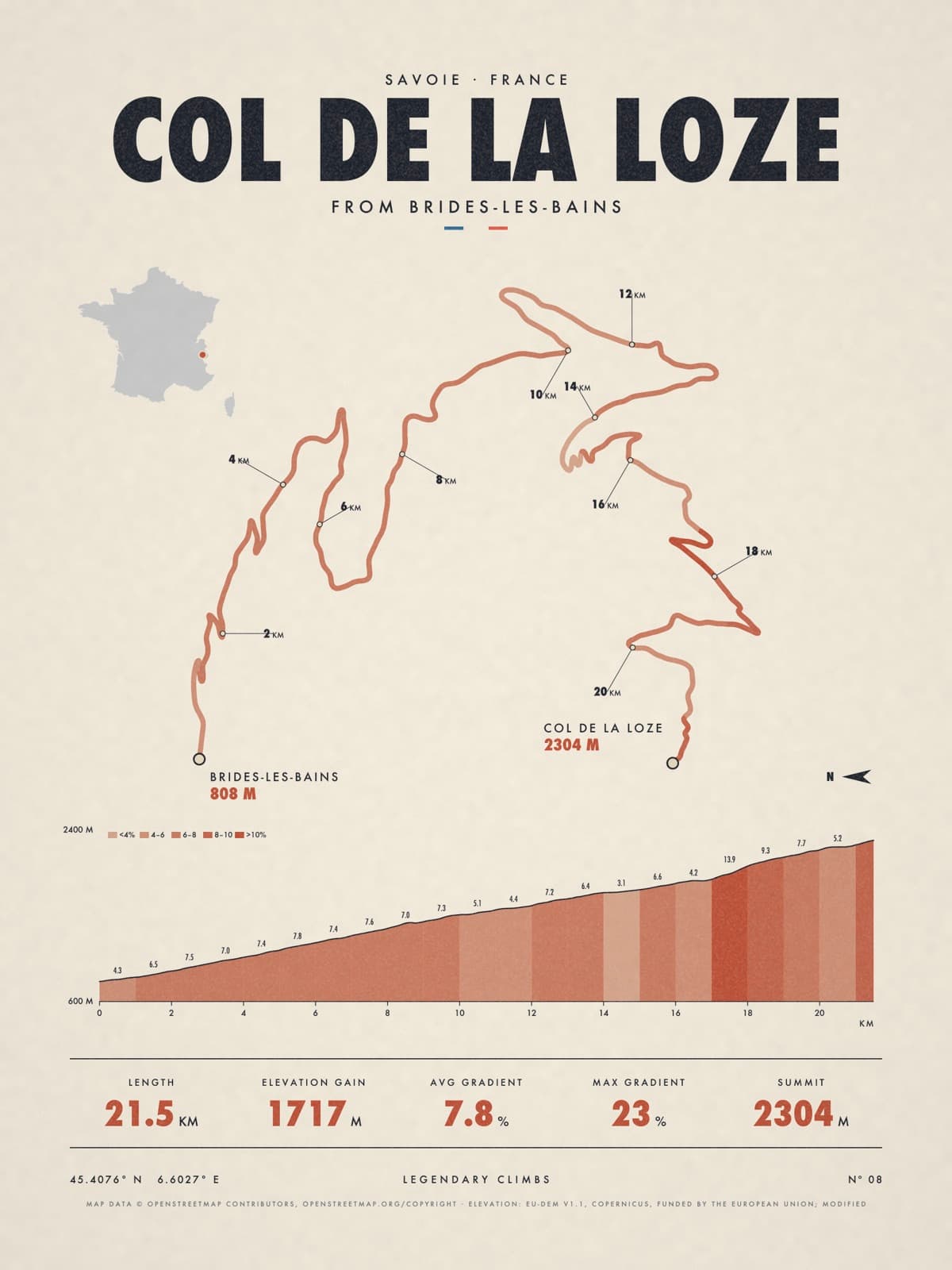 COL DE LA LOZE print