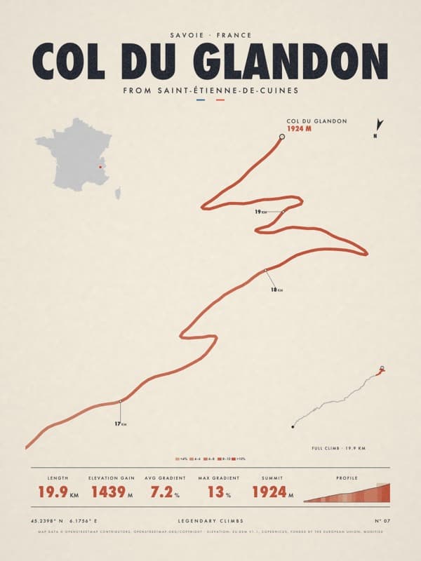 COL DU GLANDON print