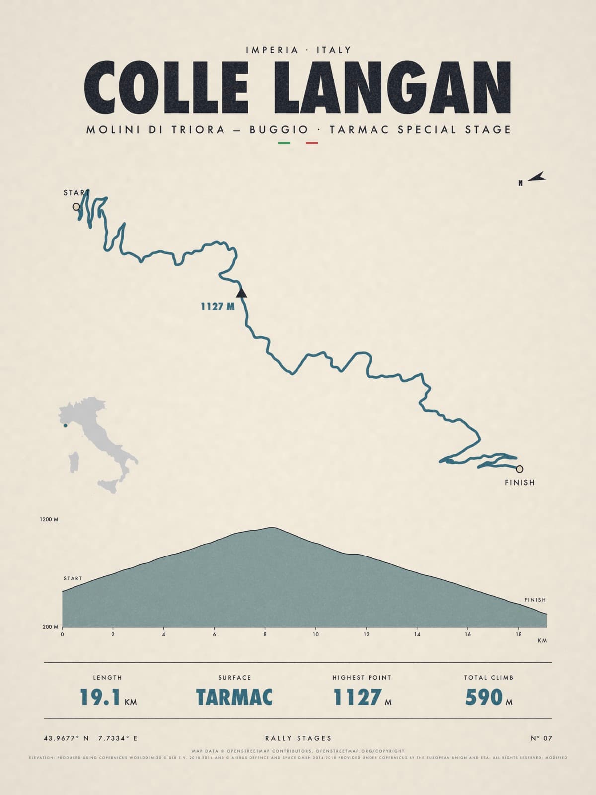 COLLE LANGAN print