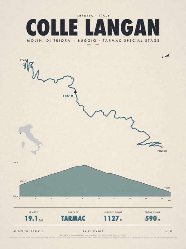 COLLE LANGAN print