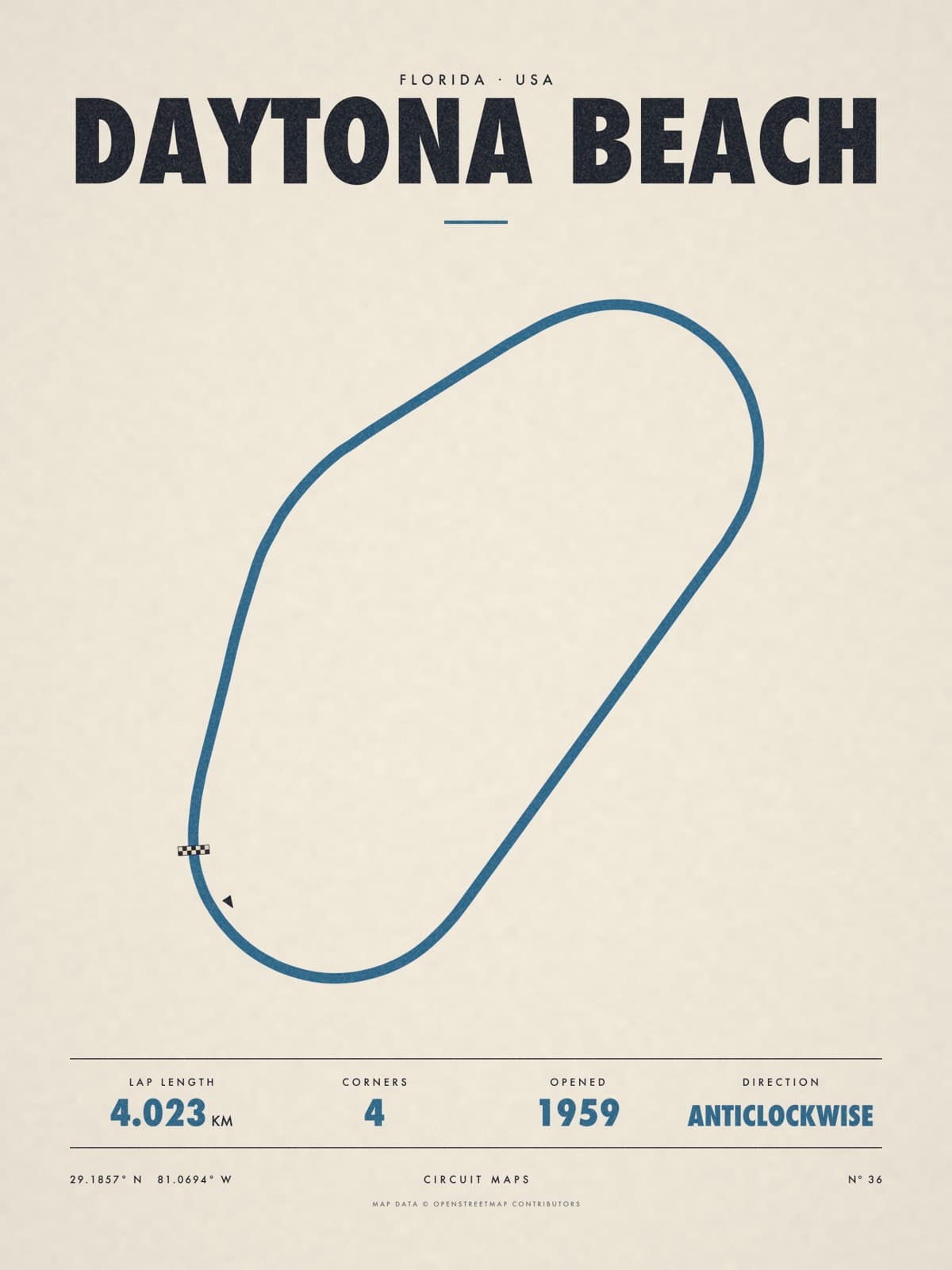 DAYTONA BEACH print