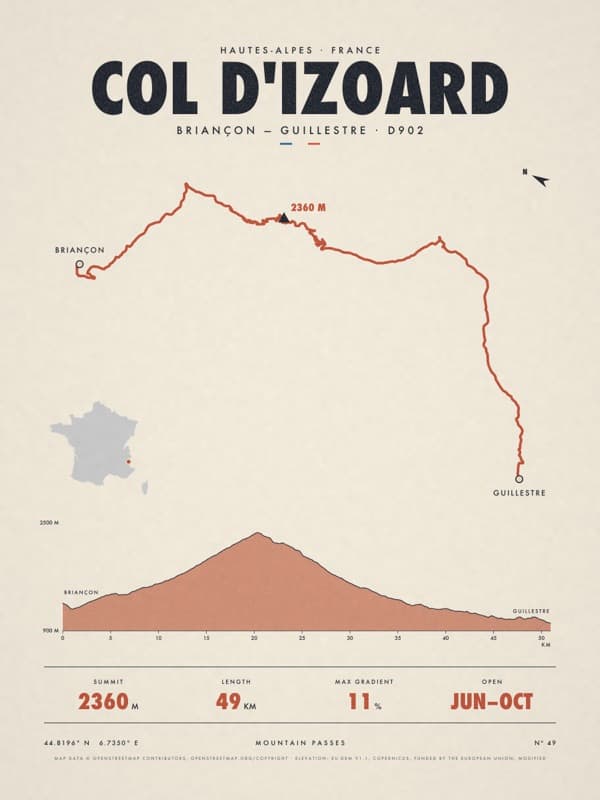 COL D'IZOARD print