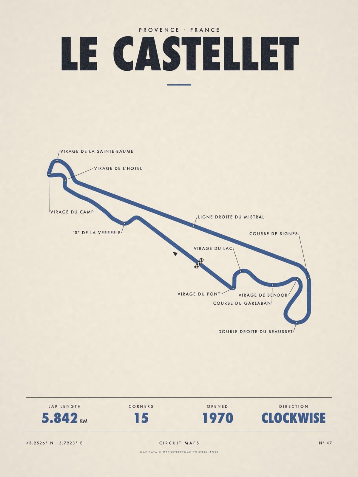 LE CASTELLET print