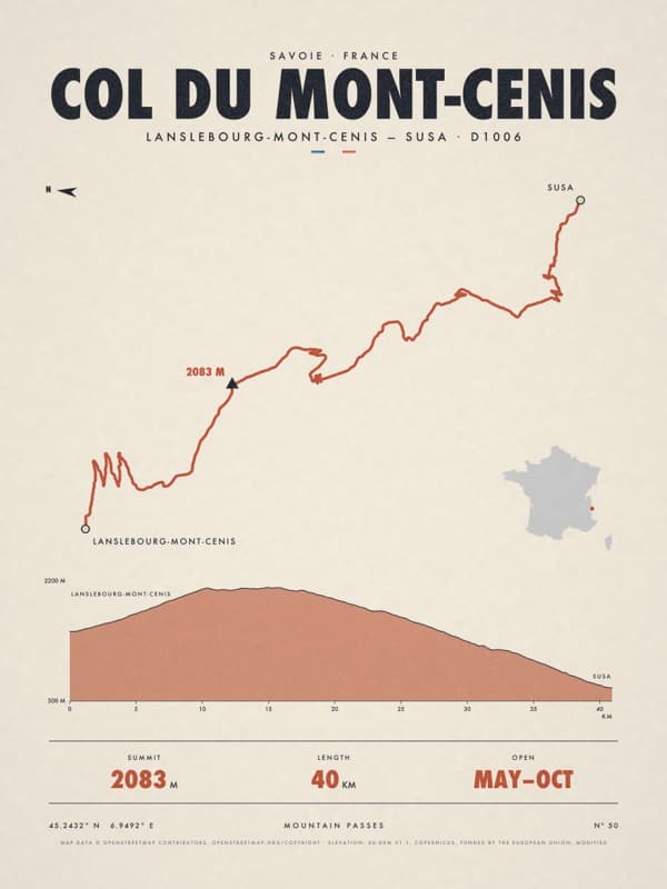 COL DU MONT-CENIS print