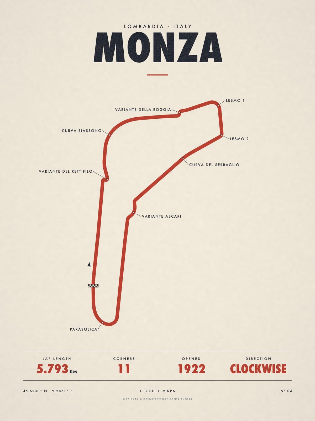 MONZA print