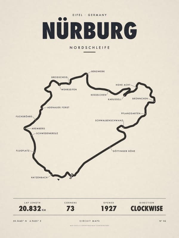 NÜRBURG print
