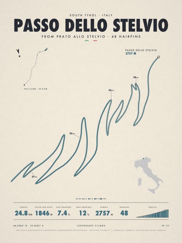 PASSO DELLO STELVIO print