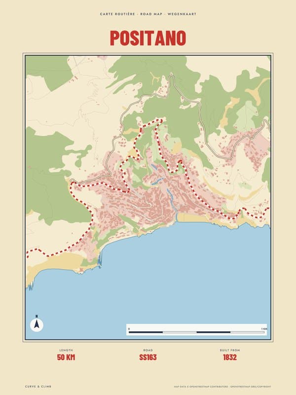 POSITANO print