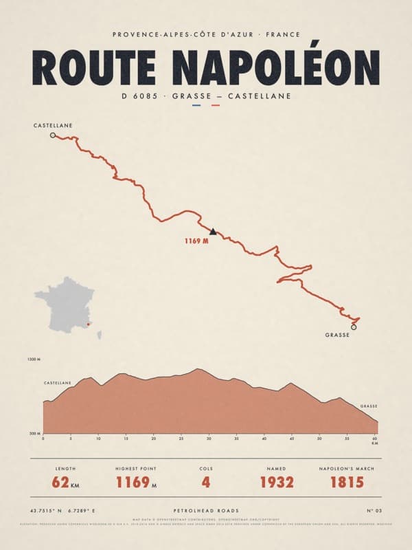 ROUTE NAPOLÉON print