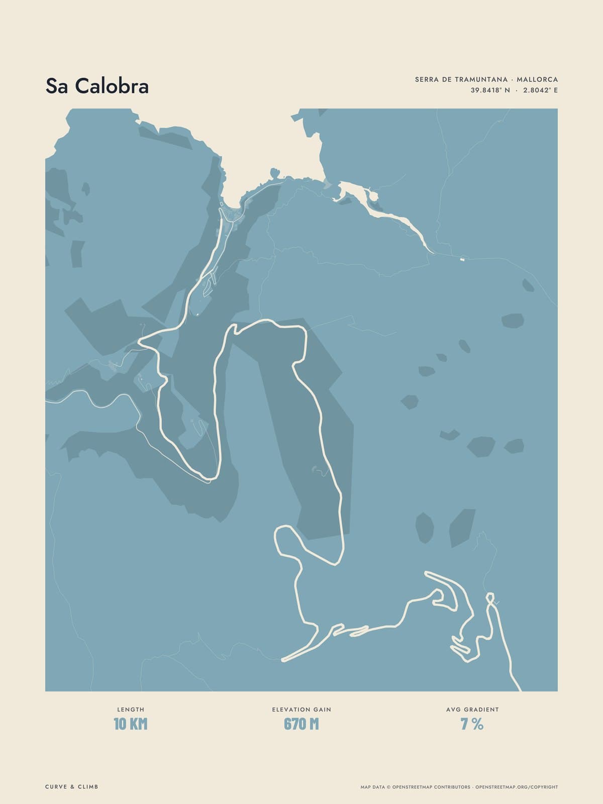 SA CALOBRA print