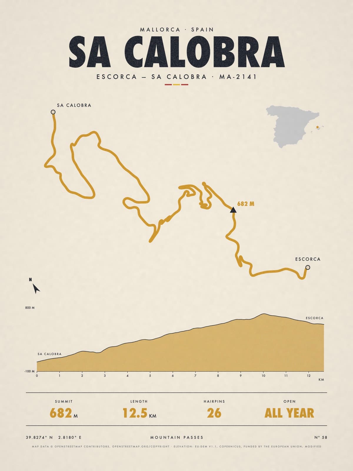 SA CALOBRA print