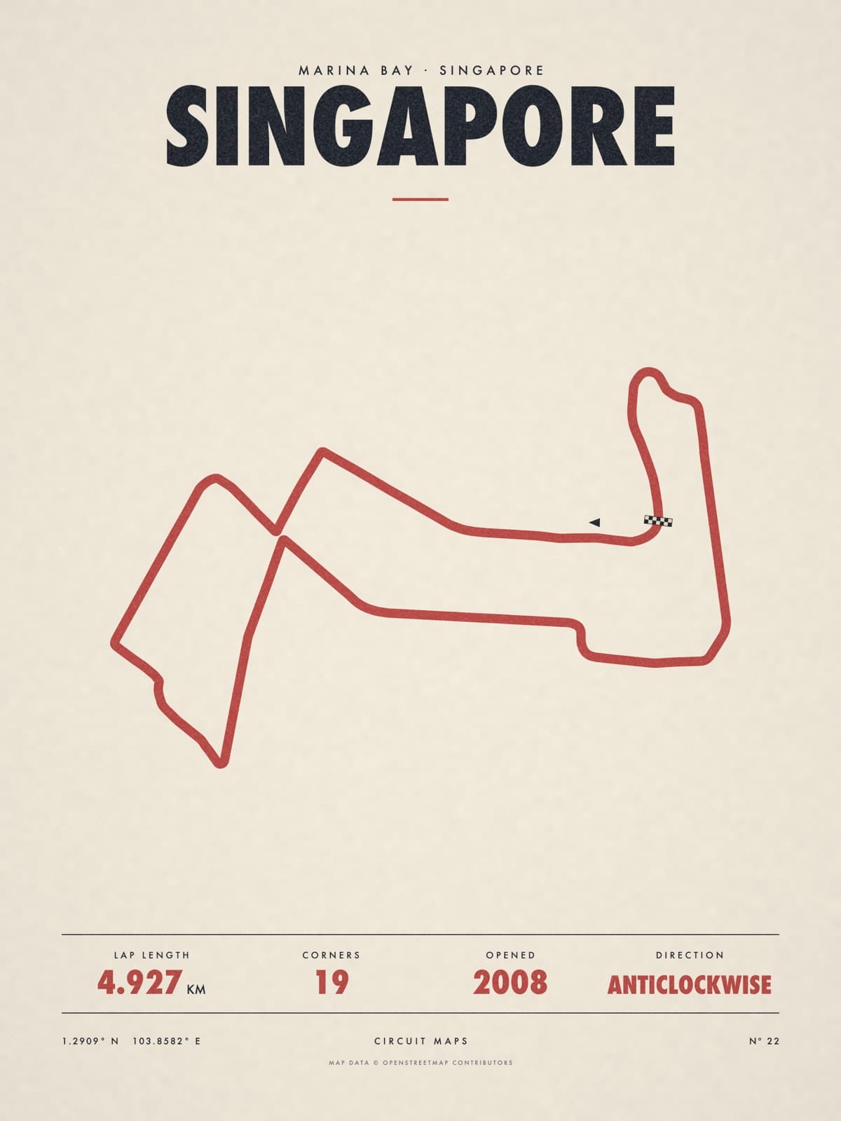 SINGAPORE print