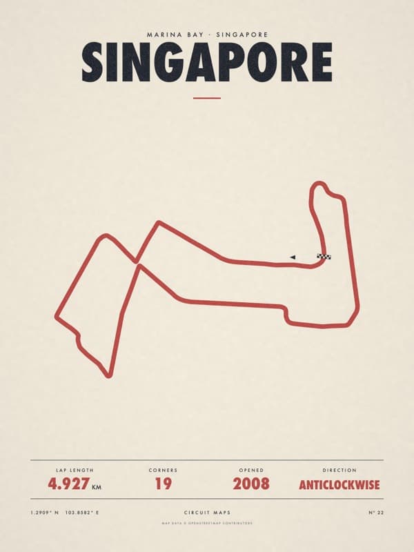 SINGAPORE print