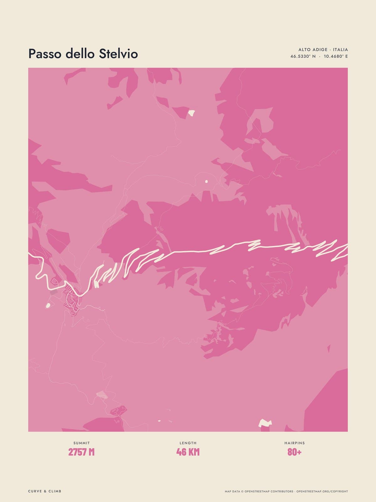 PASSO DELLO STELVIO print