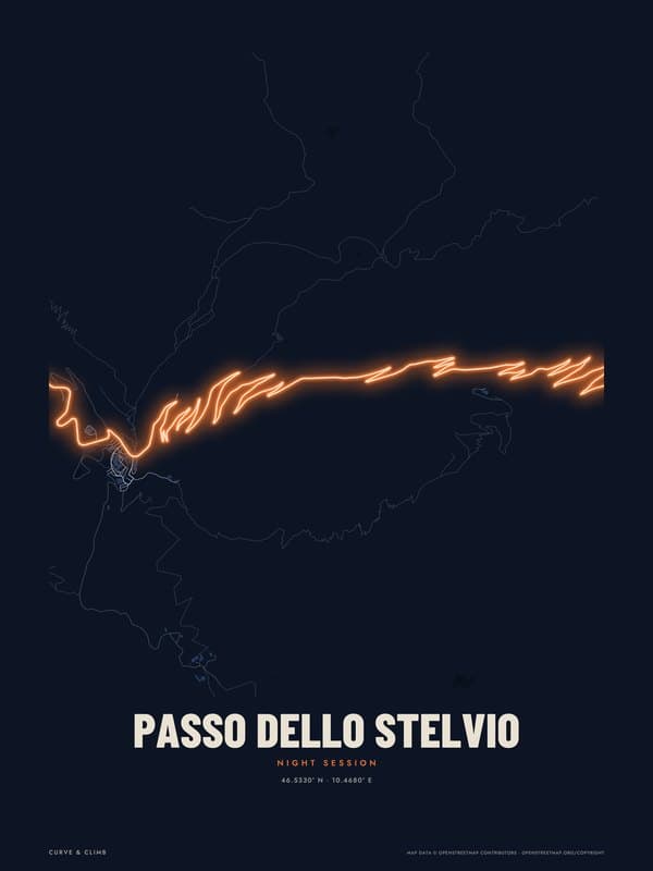 PASSO DELLO STELVIO print