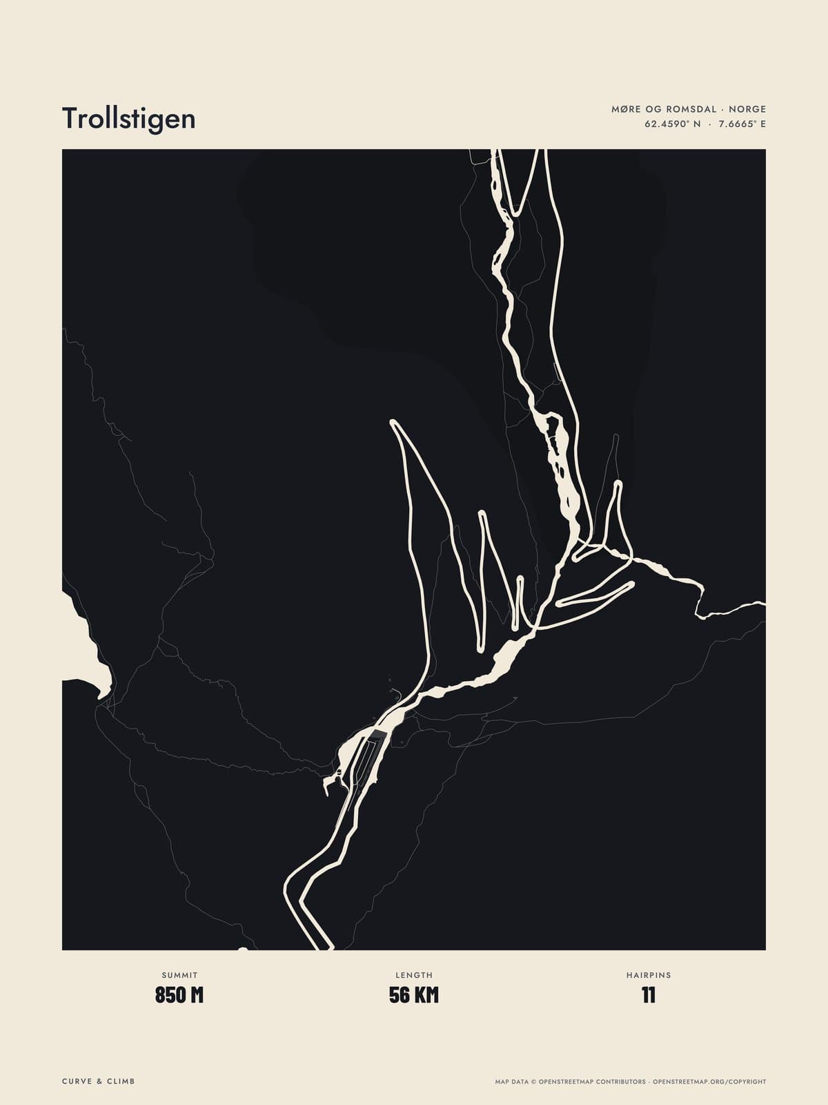 TROLLSTIGEN print