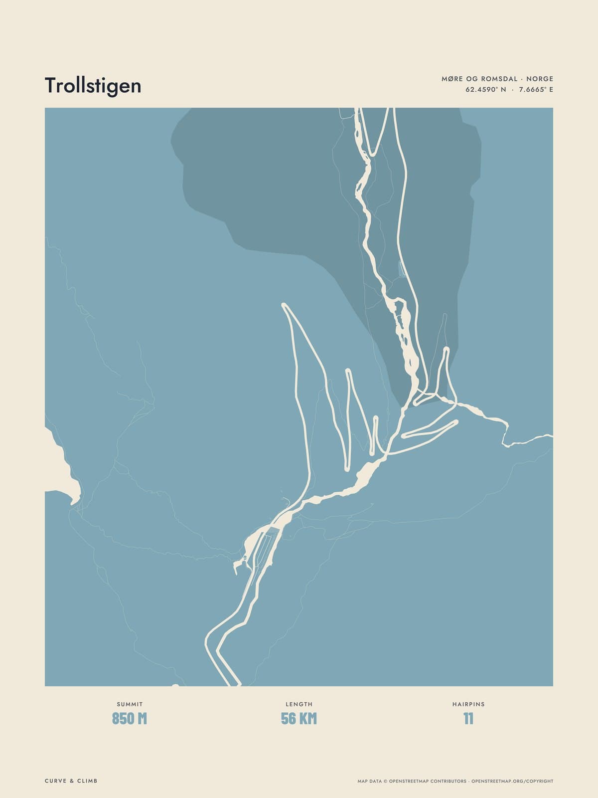 TROLLSTIGEN print