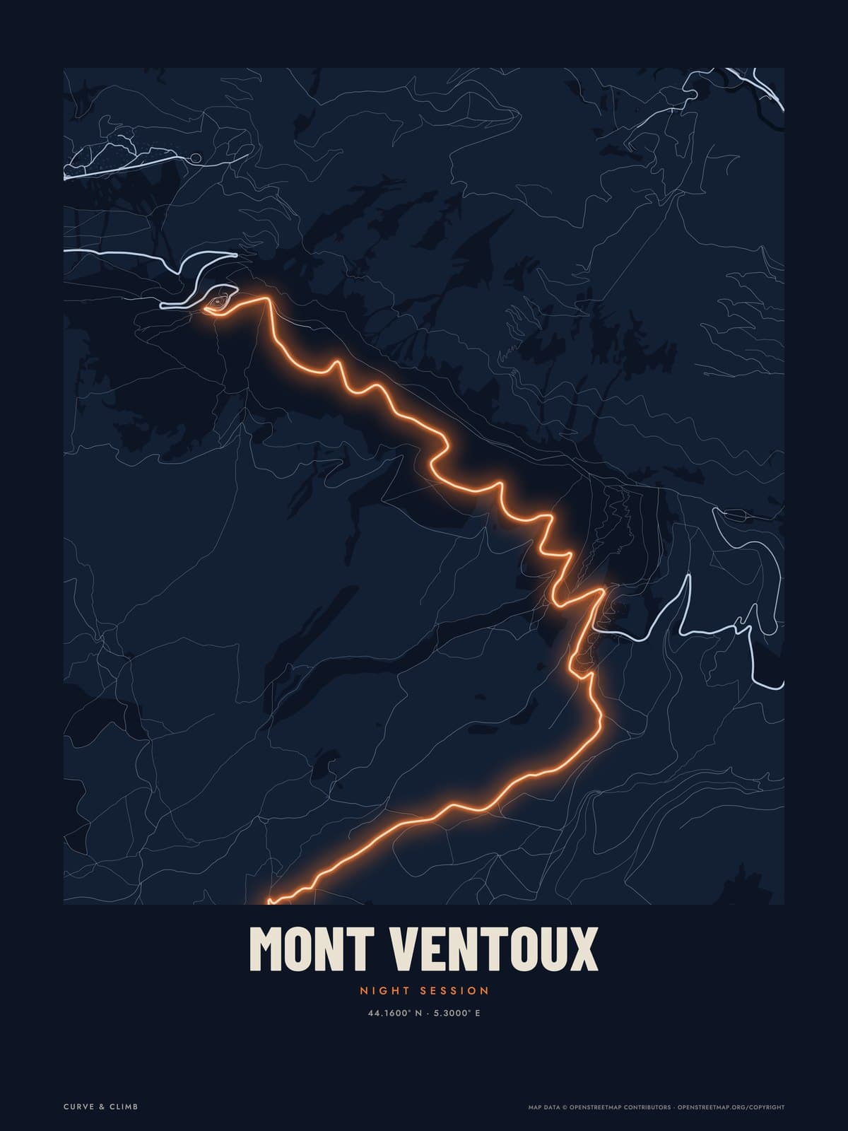 MONT VENTOUX print