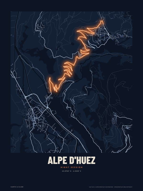 ALPE D'HUEZ print