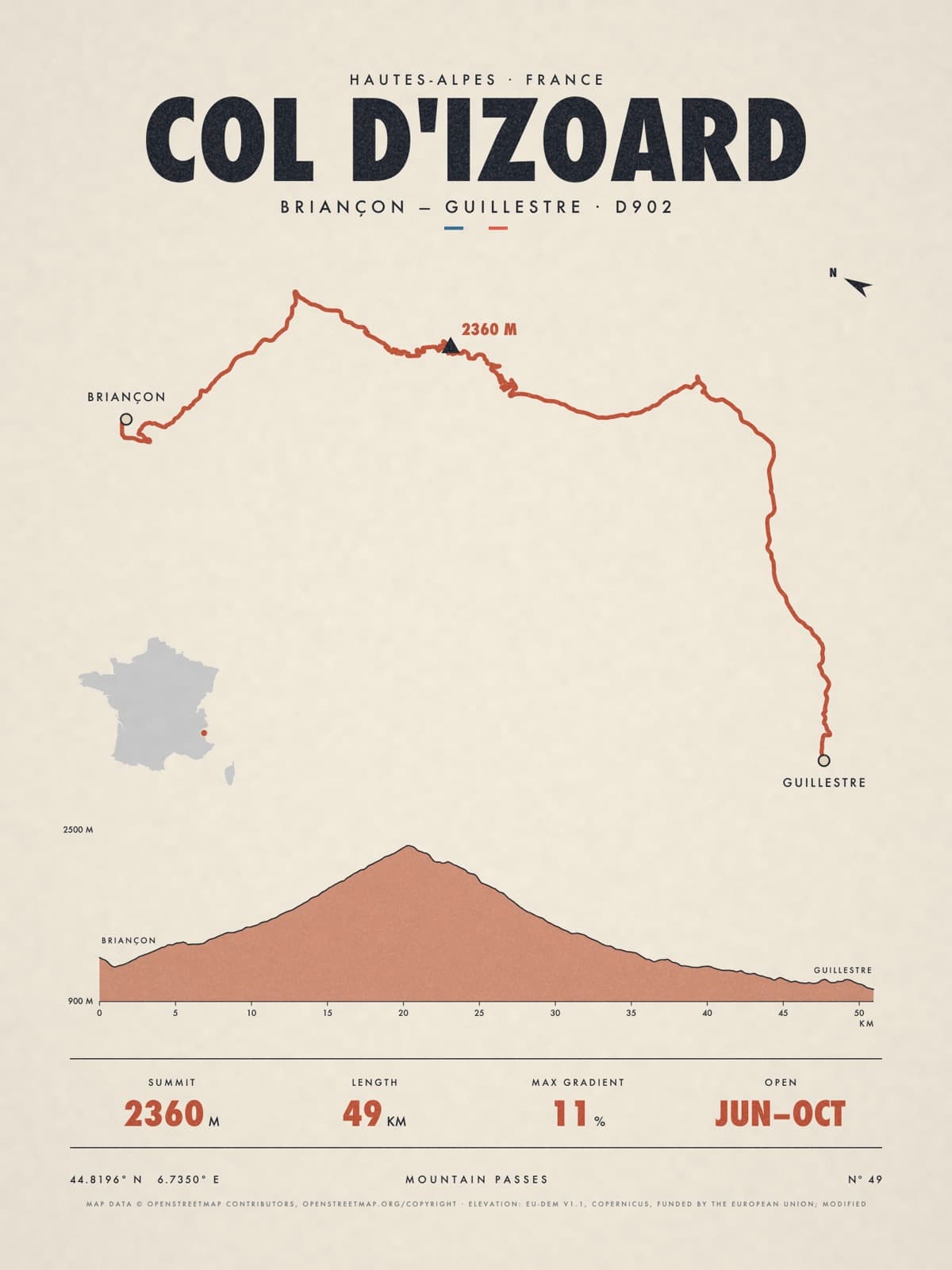 COL D'IZOARD print
