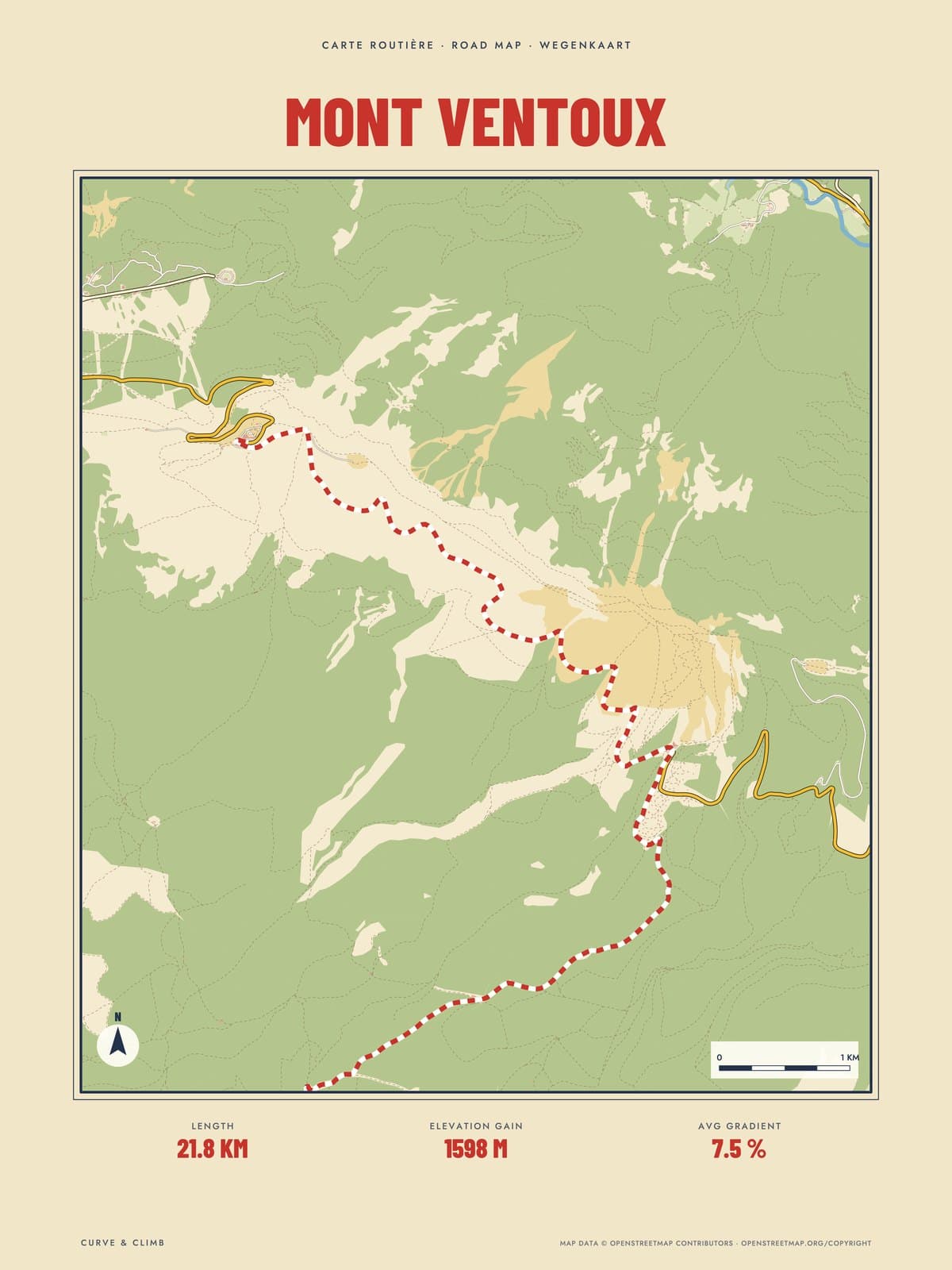 MONT VENTOUX print